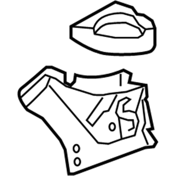 GM 25784701 Strut Tower, Front Driver Side