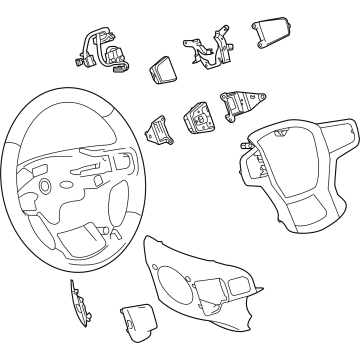 GMC Sierra 3500 HD Steering Wheel - 84886387