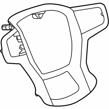 GM 84400937 Trim Cover, Jet Black