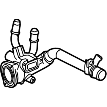 Pontiac Thermostat Housing - 12584901