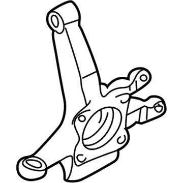 2004 Chevy Tracker Steering Knuckle - 91175802