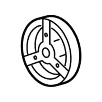 GM 90537704 Crankshaft Pulley
