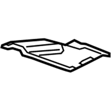 Chevy Cobalt Oil Pan Baffle - 12578196