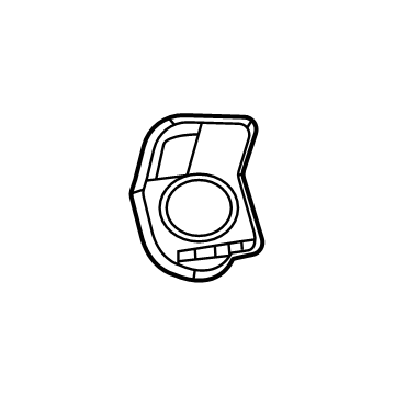 Cadillac 84651488 Front Power Outlet Retainer