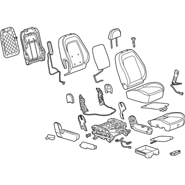 GM 22809188 Seat Assembly