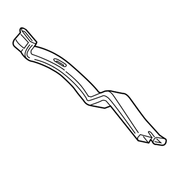 GM 22999467 Floor Duct, Passenger Side
