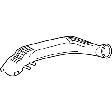 GM 42444313 Outlet Duct, Passenger Side
