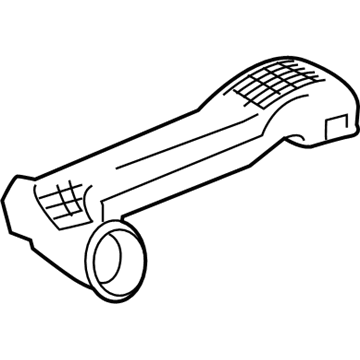 GM 42444312 Outlet Duct, Driver Side