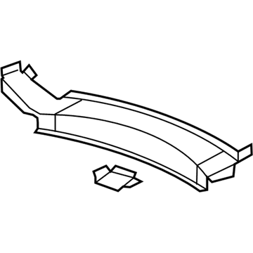 GM 15261787 Rear Cross Sill