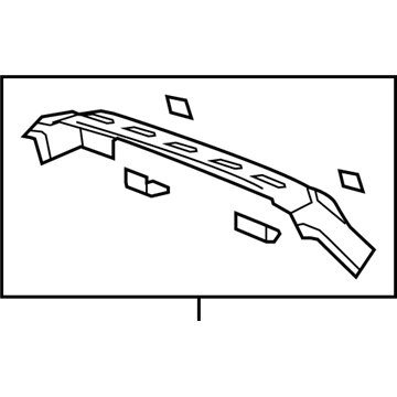 GM 15261662 Upper Frame, Rear
