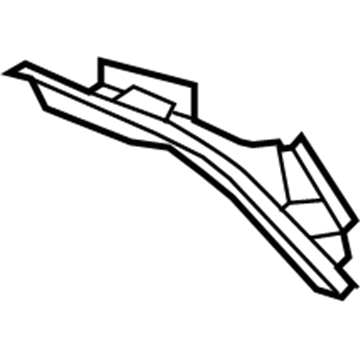 GM 25949173 Upper Reinforcement, Rear Driver Side