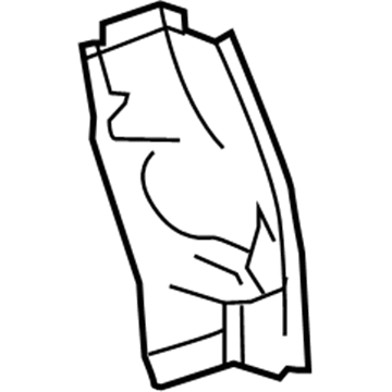 GM 20905328 Side Frame, Rear Passenger Side