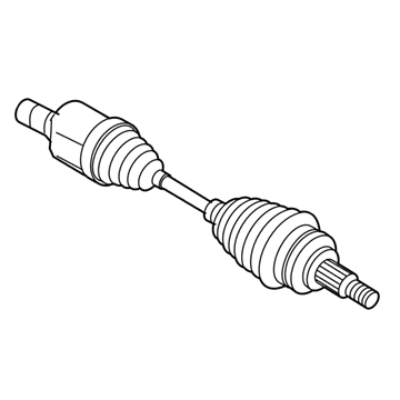 Chevy 15295798 Axle