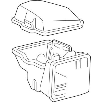 Pontiac 25161467 Air Cleaner Assembly
