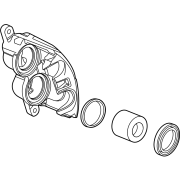 Chevy Silverado 2500 HD Brake Caliper Repair Kit - 13543459