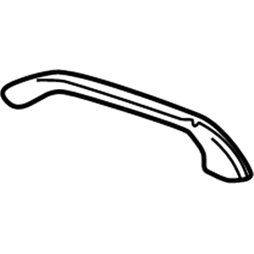 GM 10424523 Assist Strap, Blue, Rear