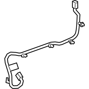 Chevy Silverado 1500 Chassis Wiring Harness Connector - 84619543