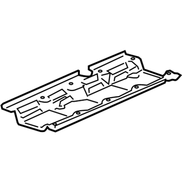 Chevy Oil Pan Baffle - 12569042