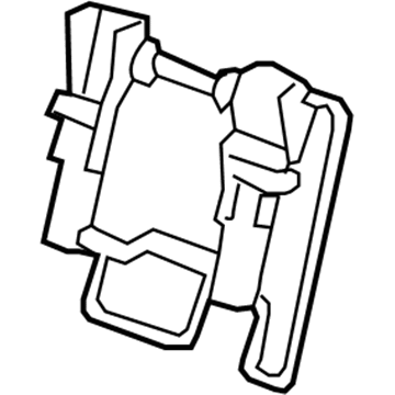 GMC 15898362 Seat Back Frame