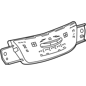 Cadillac HVAC Control Module - 84295779