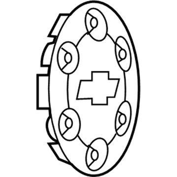 2005 Chevy Colorado Wheel Cover - 9595898