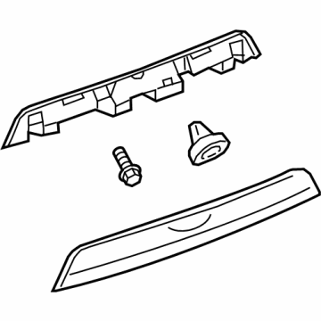GM 84123460 Applique Panel, Rear