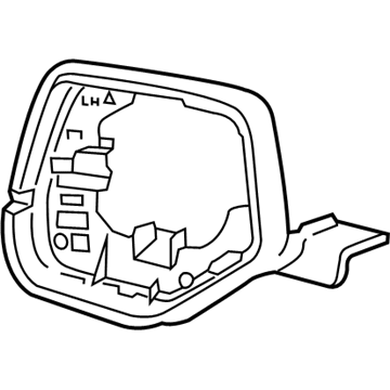 Chevy Traverse Mirror Cover - 84498325