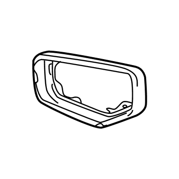 GM 85160920 Bezel, Rear Passenger Side