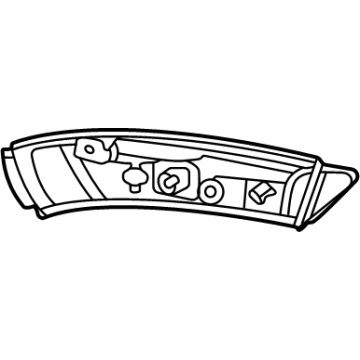 GM 23453749 Turn Signal Lamp, Rear Driver Side