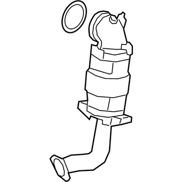 Cadillac XT4 Catalytic Converter - 12728318