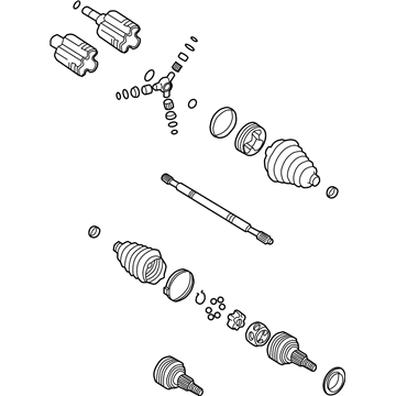Oldsmobile 20859642 Axle Assembly