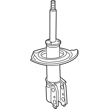 2009 Chevy Equinox Shock Absorber - 19208307