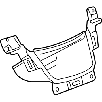 GM 84681070 Compartment, Jet Black