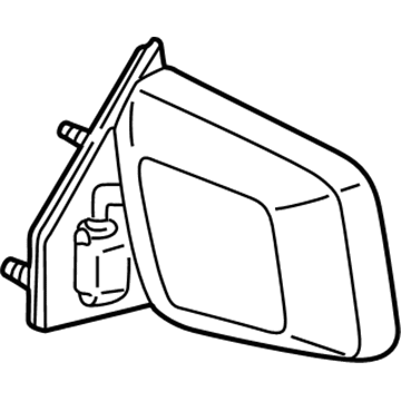 1986 GMC Safari Side View Mirrors - 15593669