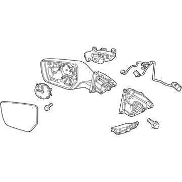 Chevy Side View Mirrors - 84269223