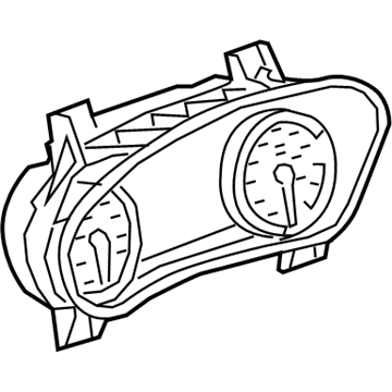 Cadillac XT4 Speedometer - 86808024