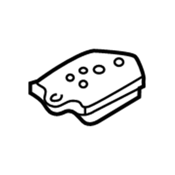 2004 Chevy Tracker Blower Motor Resistor - 91176036
