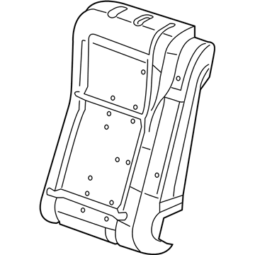 Buick 13369690 Seat Back Pad