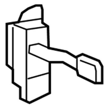 GM 20960701 Door Check, Rear Lower