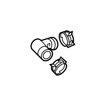 2022 Chevy Colorado Radiator Hose - 55594317