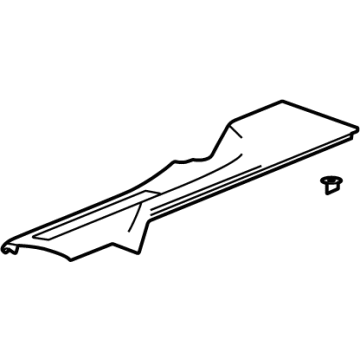 Cadillac Door Moldings - 84962615