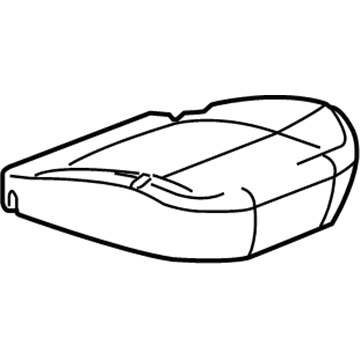 2007 Saturn Relay Seat Cushion Pad - 89044304