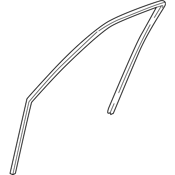 2002 Chevy Tracker Window Channel - 30022363