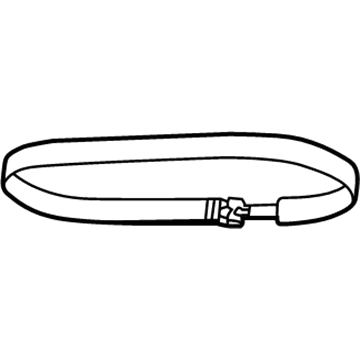 GM 12623786 Tank Clamp
