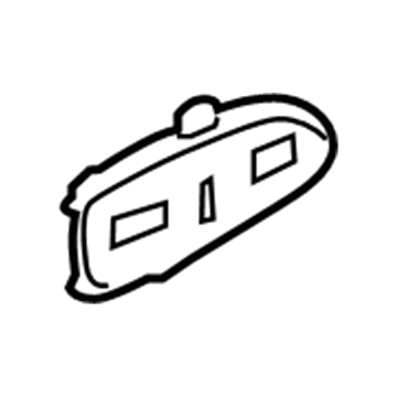 GM 20777886 Switch Bezel, Front