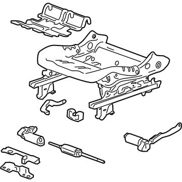 GM 84002295 Cushion Frame, Front
