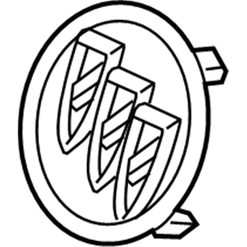 GM 22867563 Emblem, Front