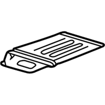 GM 20762150 Filler Panel, Rear Passenger Side