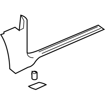 Saturn 22730136 Cowl Trim