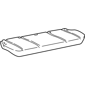 1999 GMC Savana 1500 Seat Cushion Pad - 12387632